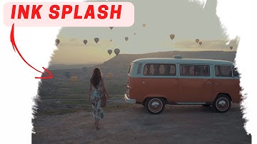 Ink Splash CSS Manipulation| Pure CSS Effect