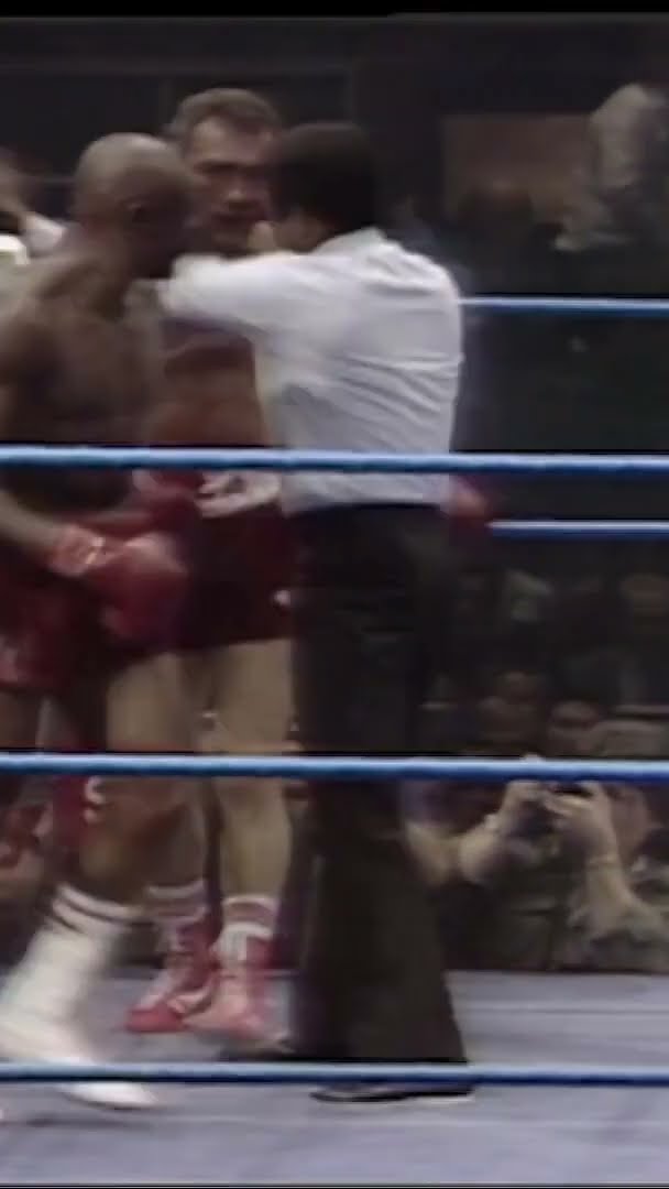 ? OTD! Marvin HAGLER Gets BEER Thrown At Him After Stopping BRIT Alan MINTER  ?