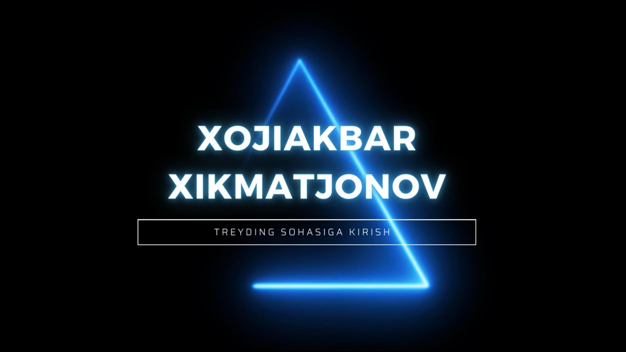 Treyding sohasiga kirish | Treyding haqida ma’lumot | Birja haqida ma ...