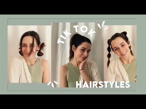 5 Tik Tok Hairstyles I Isi and Sophia