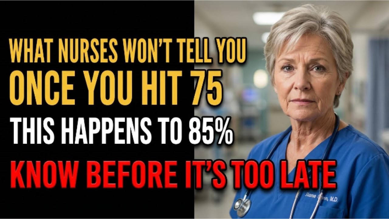 Что вам не расскажут медсестры: После 75 лет это происходит и с 85% людей – узнайте об этом, пока...