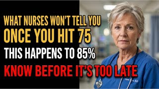 What Nurses Won't Tell You: Once You Hit 75, This Happens to 85% – Know BEFORE It's Too Late
