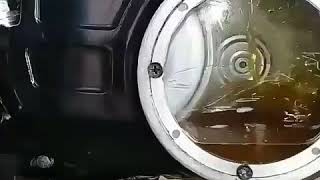 Yamaha SS running engine oil transparent
