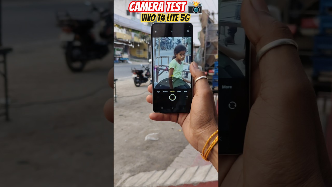Vivo T4 Lite 5G Camera Test 📸 || 50 MP Camera Sensor