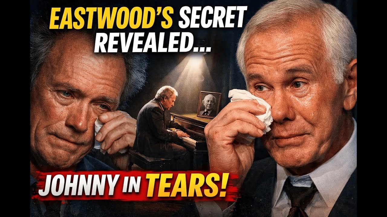 Johnny Carson Told Clint Eastwood to Play the Piano as a Joke — Minutes Later, Carson Was Crying
