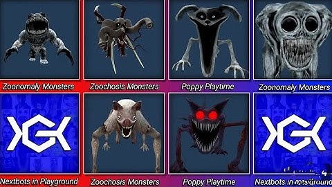 Nextbots in Playground Mod 4.5.5 All New Zoochosis Infected Zoo in Big City Gameplay Update | B10