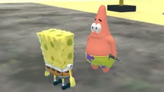 SpongeBob AI but SpongeBob and Patrick have a stroke talking about CSGO