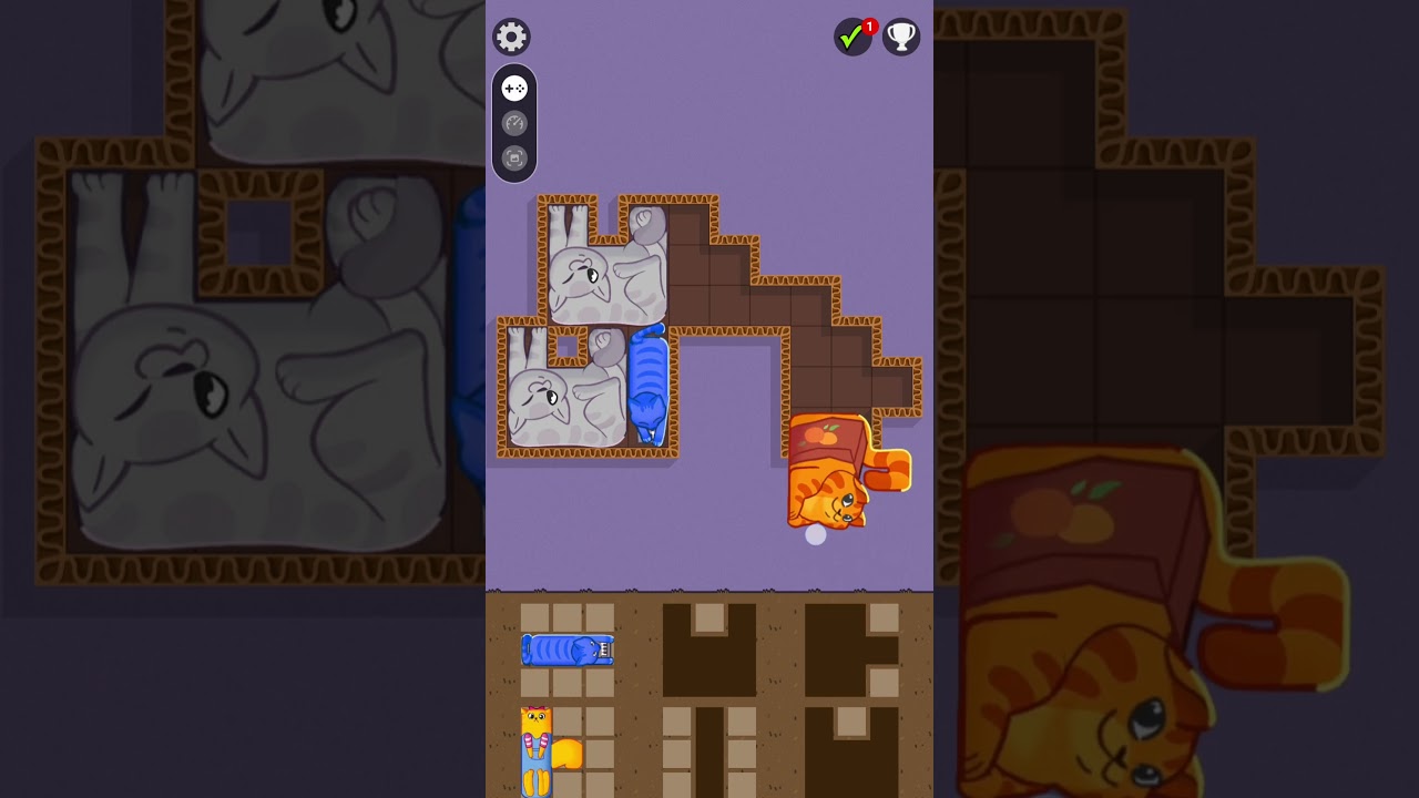 Puzzle Cats Fun Puzzle! 🧩🐱 #Shorts #funny - YouTube