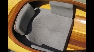 From the Orca Boats series of videos on wooden kayak building. This video demonstrates how to carve and install a custom foam 