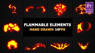 Flammable FX Elements Motion Graphics Templates