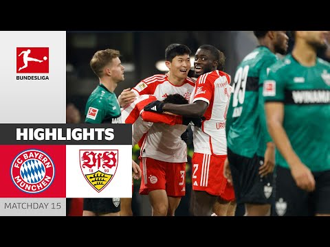 Bayern Munich VfB Stuttgart Goals And Highlights