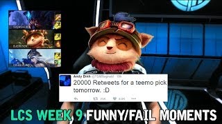 LCS PROMOTION FUNNY/FAIL MOMENTS - 2016 Summer Split