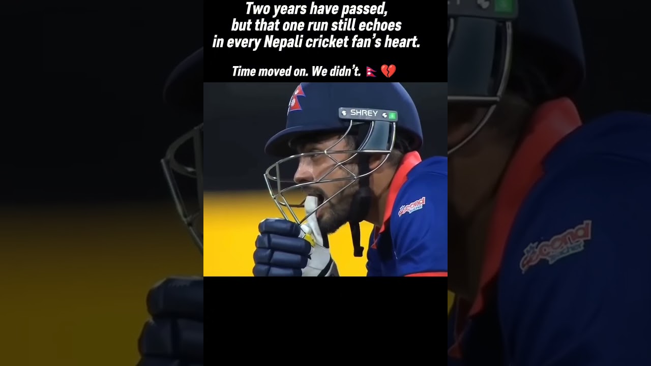 15 july Nepal lost a match by 1 run | #edits #icc #t20worldcup2024 #nepal #southafrica #cricket #can