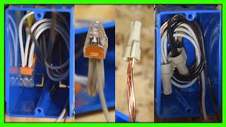 Wago's vs. Wire Nuts  How To Wire Outlets During Rough In