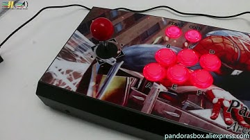 Pandora Box 6 iron console button with led light