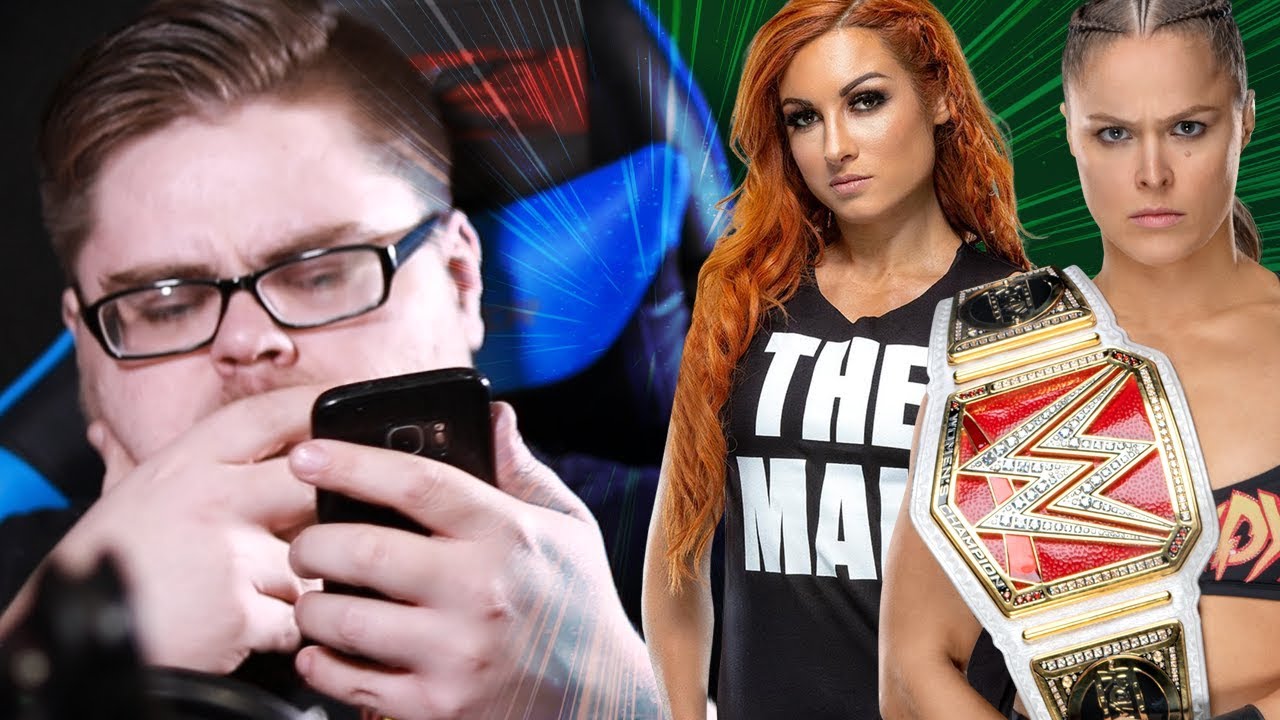 READING Becky Lynch vs Ronda Rousey's Twitter Feud DRAMATICALLY.