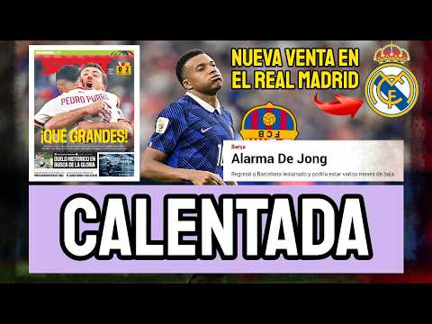 MBAPPÉ EXPLOTA TRAS CAER ANTE ESPAÑA | NUEVA VENTA EN EL REAL MADRID | GRAVE LESIÓN EN EL BARCELONA