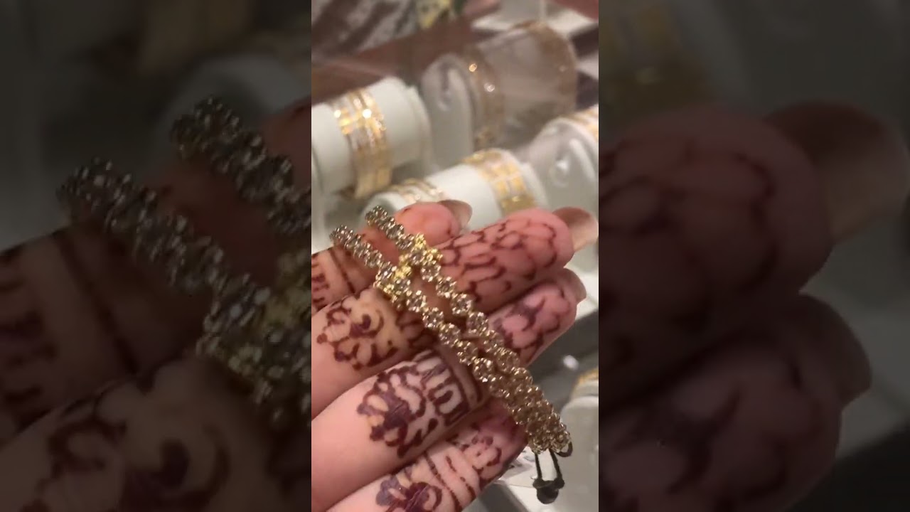 Tanishq beautiful gold & diamond bangles 