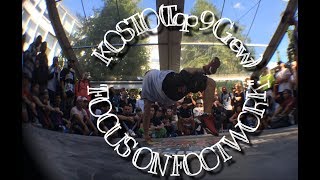 KOSTO (Top 9 Crew) | Focus on Footwork Battle | Notorious IBE 2017