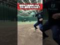 ピッチャーがキャッチャーをやると… #野球 #baseball #shorts #fyp#funny