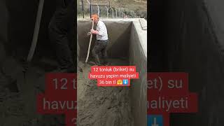 Briket Havuz Yapim Maliyeti Şaat Imı