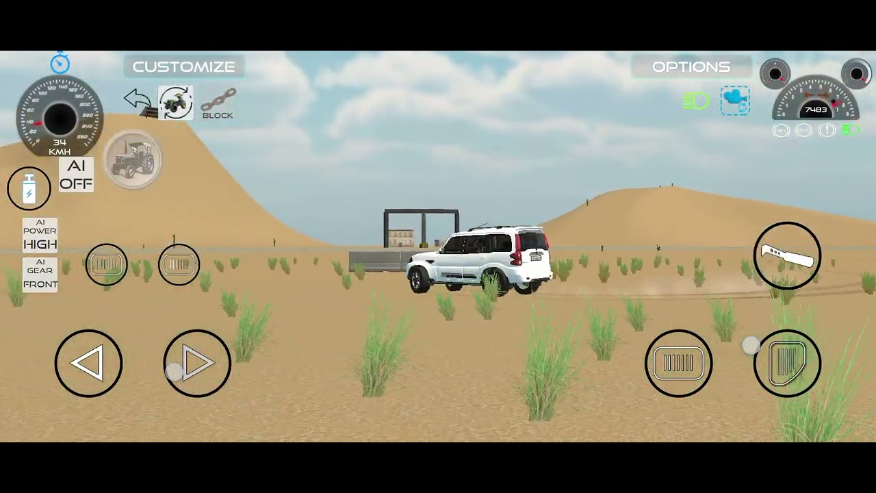 स्कॉर्पियो से की ऑफ रोडिंग 😍☺️ है 