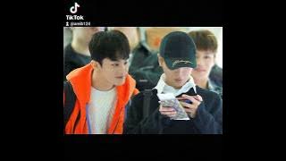 remind yall that 'pRiVaCy jiGEuM!??' 🫵🤣 #markhyuck 191101 ICN #맠동 #haechan#marklee#nctdream#nct127