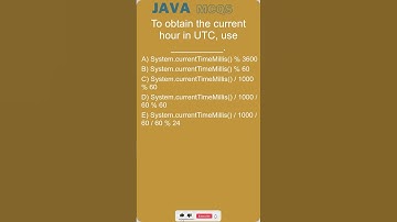 Java MCQs Selections 39