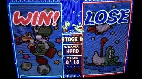 SNES - Tetris Attack - VS Mode Speedrun (Very Hard) - 5:06 IGT (8:50 RTA)