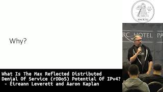 Hack.lu 2017 What is the max Reflected Distributed Denial of Service (rDDoS) potential of IPv4?