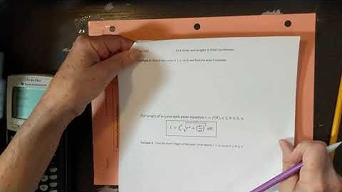 10.4 Areas and Lengths in Polar Coordinates