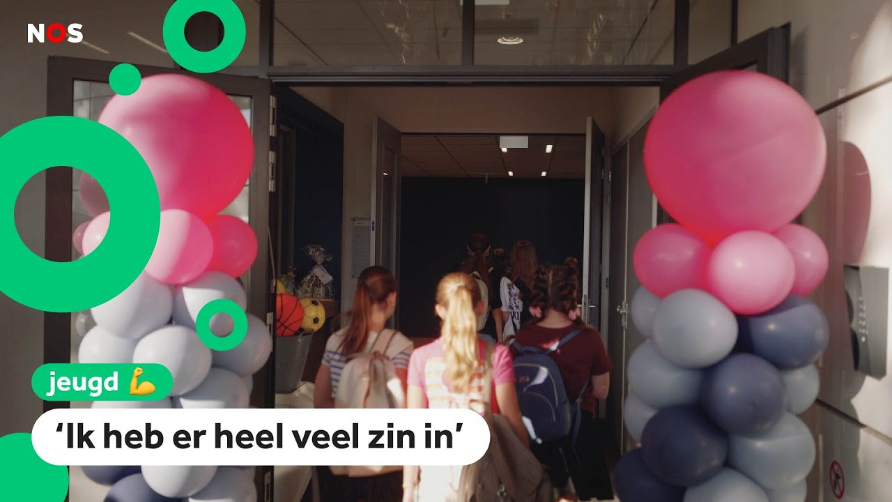Deze kinderen starten het nieuwe schooljaar in een nieuw gebouw
