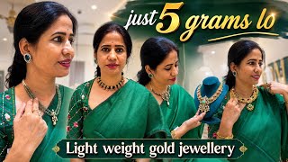 Gold Jewellery Shopping | Latest Gold Jewellery Collection With Weights | Light Weight Designs screenshot 3