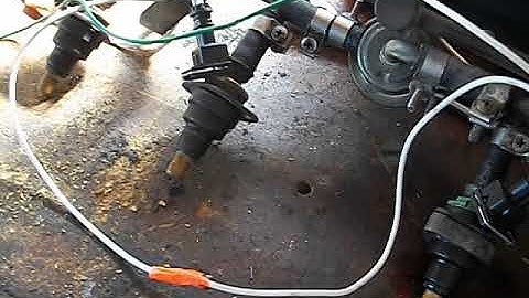 unsticking stuck fuel injectors