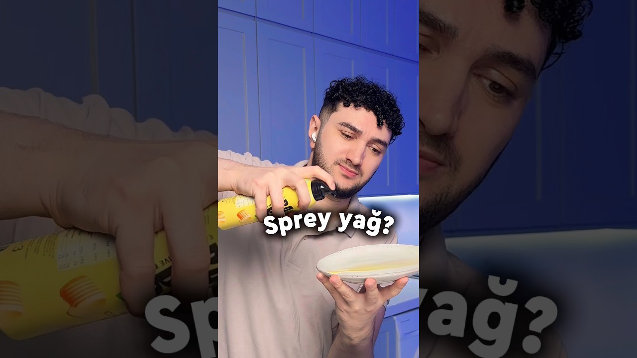 Sprey yağ sınadım 😍 - Rabeko 