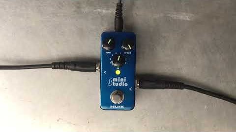 NUX MINI STUDIO ACCOUSTIC GUITAR (NO TALK)