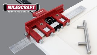 Milescraft 1340 HardwareJig™ - Quickly & Accurately Install Cabinet/Drawer Handles, Knobs & Pulls