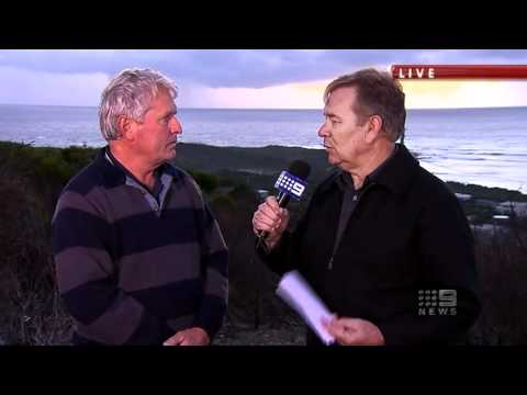 Nine News coverage Gracetown Shark Attack, Tuesday August 17, 2010