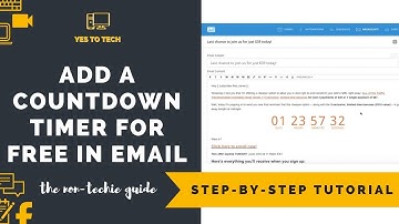 COUNTDOWN TIMER CONVERTKIT: Best Countdown Timers For Email Marketing | Countdown Timer Email