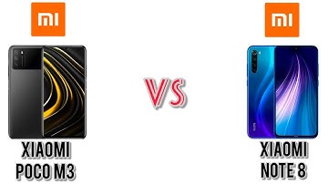 Xiaomi Poco M3 VS Xiaomi Redmi Note 8