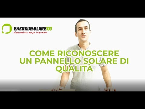 Video: Qual è l'angolo ottimale per un pannello solare?