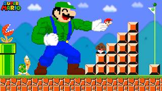 Can Tiny Mario Do Nothing and Still Win While Enemies Help Him?