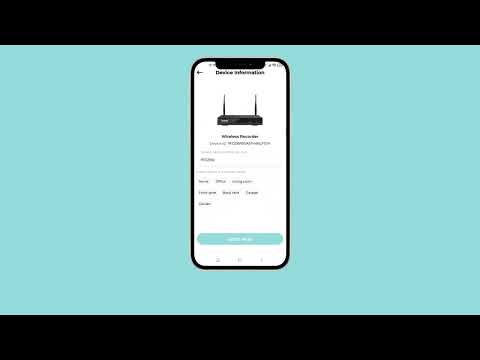 How to add the Wireless NVR to APP