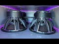 Walled! 4 DC Audio Level 6 18s On A Crescendo 17k