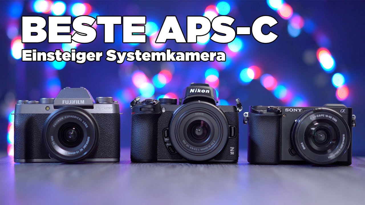 Update Die beste Einsteiger Systemkamera 2020 (APS-C): Sony A6100 vs Fuji X-T200 vs Nikon Z50 | Test