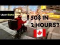 Uber Eats In Canada | 25$ Per Hour?