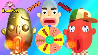🔥 Sandwich Runner Spin Challenge CHILLI vs POOP | Sandwich Runner Gameplay Best Funny Mobile Games