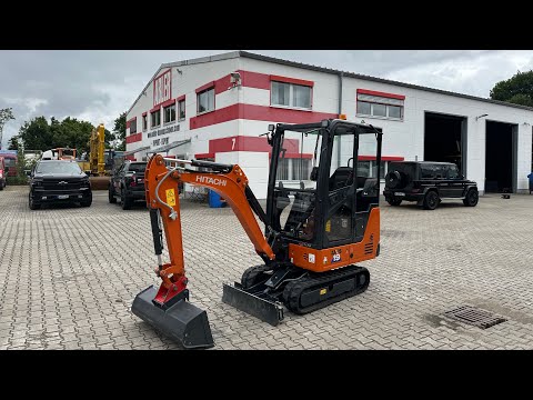 Hitachi ZX19-6CR Minibagger Zaxis 19 - YouTube
