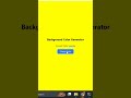 Random Color Generator in JS #css #js #javascript