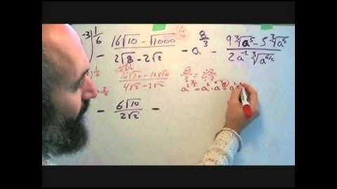 420math: Exponents and Radicals: Simplifying Large Expressions (Language of Mathematics #56)
